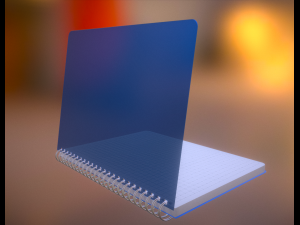 notepad squared 3D Model