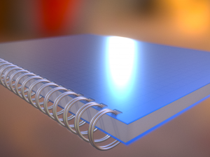 notepad squared 3D Model