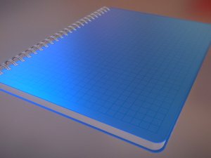 notepad squared 3D Model