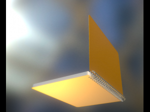 notepad lined and animated Modelo 3D