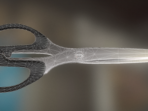 scissors rigged and animated clean version 3D 模型