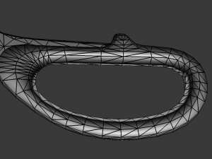 scissors rigged and animated old version 3D Model