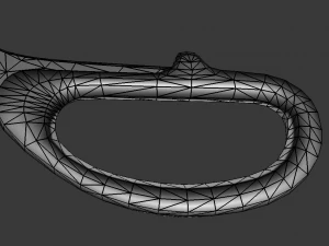 scissors rigged and animated rusty version 3D Model
