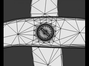 scissors rigged and animated rusty version 3D Model