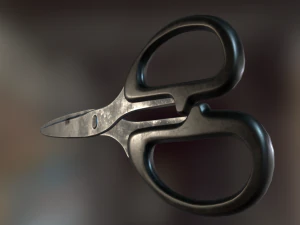scissors rigged and animated pack 3D Model