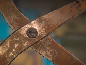 scissors rigged and animated pack 3D Model