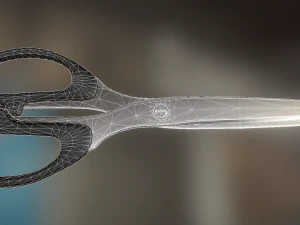 scissors rigged and animated pack 3D Model