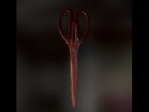 scissors rigged and animated pack 3D Model