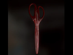 scissors rigged and animated pack 3D Model