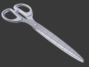 scissors rigged and animated pack 3D Model