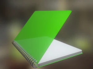 notepad pack 3D Model