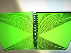 notepad pack 3D Model