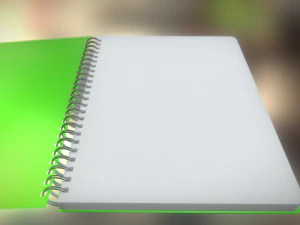 notepad pack 3D Model