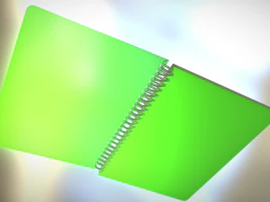 notepad pack 3D Model