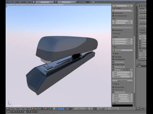 stapler highpoly 3D Model