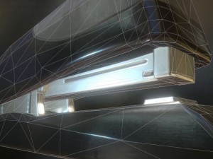 stapler rigged and animated plastic version 3D Model