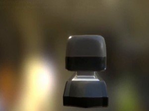 stapler rigged and animated plastic version 3D Model