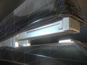 stapler rigged and animated plastic version 3D Model