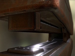 stapler rigged and animated rusty version Modèle 3D