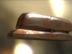 stapler rigged and animated rusty version Modèle 3D