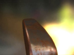stapler rigged and animated rusty version Modèle 3D