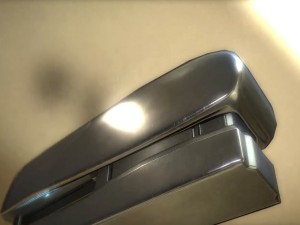 stapler rigged and animated silver version 3D Модель