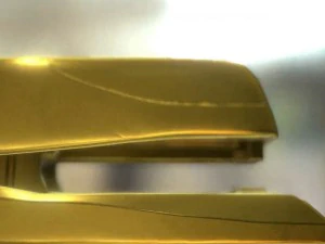 stapler rigged and animated gold version 3D Model