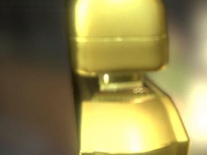 stapler rigged and animated gold version Model 3D