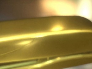 stapler rigged and animated gold version Model 3D