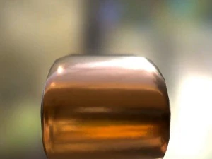 stapler rigged and animated copper version 3D Model
