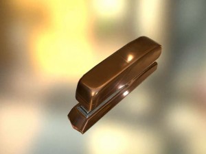 stapler rigged and animated copper version 3D Model