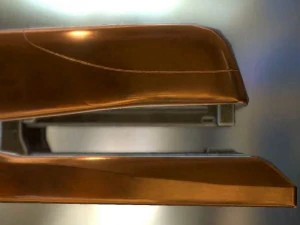 stapler rigged and animated copper version 3D Model