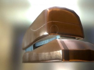 stapler rigged and animated copper version 3D Model