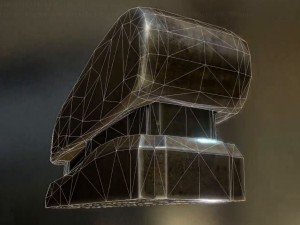 stapler rigged and animated brass version 3D 모델
