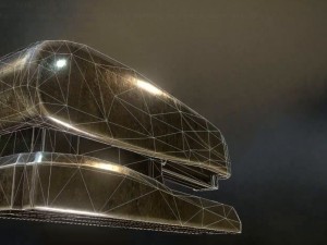 stapler rigged and animated brass version 3D 모델