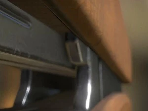 스테이플러 조작 및 애니메이션 목재 버전 3D 모델