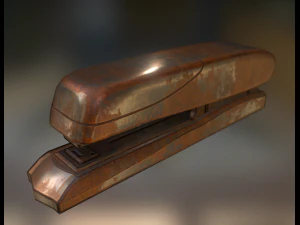 stapler pack rigged and animated 3D Model