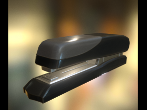 stapler pack rigged and animated 3D Model