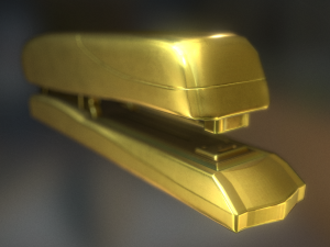 stapler pack rigged and animated 3D Model