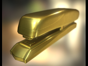 stapler pack rigged and animated 3D Model