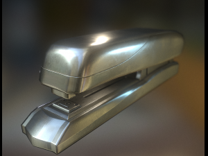 stapler pack rigged and animated 3D Model