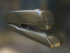 stapler pack rigged and animated 3D Model