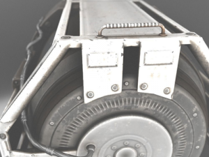 futuristic backup generator pack 3D Model