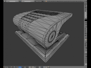 hole punch basic version rigged and animated 3D 모델