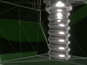 hole punch basic version rigged and animated 3D 모델