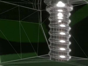 hole punch basic version rigged and animated 3D Model