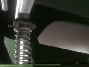 hole punch basic version rigged and animated 3D 모델