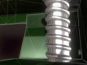 hole punch basic version rigged and animated 3D 모델