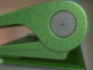 hole punch basic version rigged and animated 3D Model