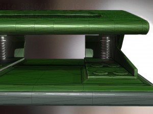 hole punch basic version rigged and animated 3D 모델